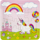 legpuzzel Eenhoorn karton junior 16 stukjes