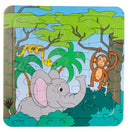 legpuzzel Slang junior 14 x 14 cm 16 stukjes