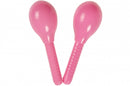 maracas 11 cm roze