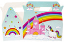 menubox unicorn meisjes 22 x 12 cm karton