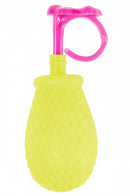 mini-waterspuiter Ring junior 7 cm geel/roze