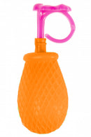 mini-waterspuiter Ring junior 7 cm oranje/roze