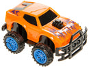 monstertruck jongens 6 cm oranje/blauw