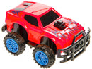 monstertruck jongens 6 cm rood/blauw