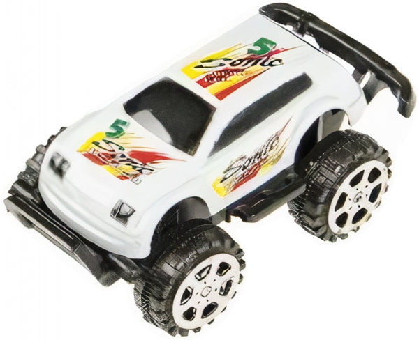 monstertruck jongens 8 cm wit