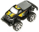 monstertruck jongens 8 cm zwart