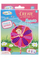 mozaïekstickers balletdanseres 16 cm roze