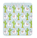 notitieboekje alpacas 9 cm groen
