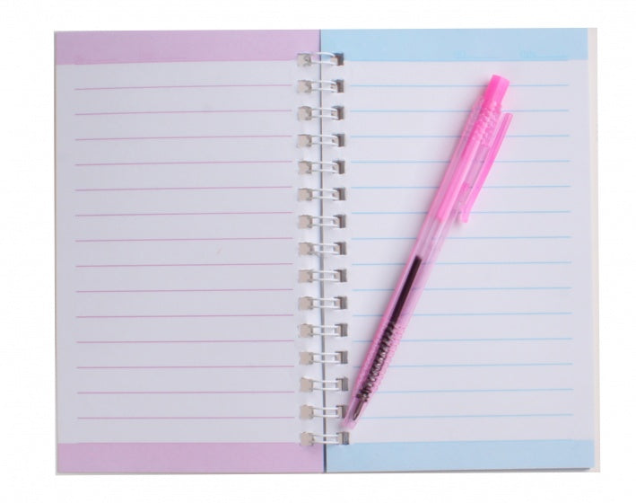 notitieboekje met pen meisjes 15 cm blauwe trui