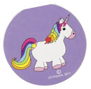 memoblokje unicorn 8 cm paars