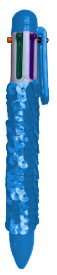 pailletten 6 kleurenbalpen blauw