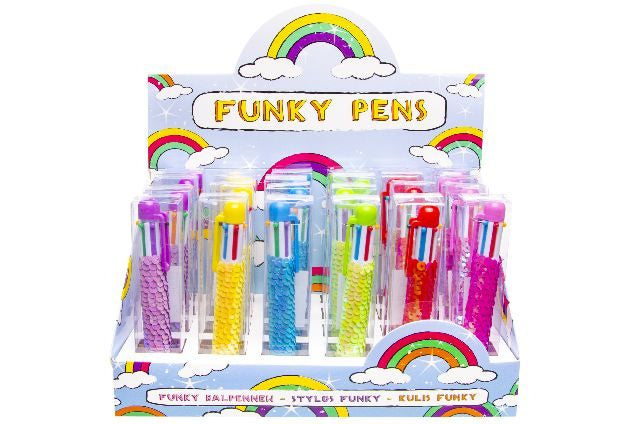 pailletten 6 kleurenbalpen geel