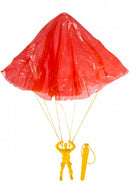 parachutespringer soldaat geel 9 cm