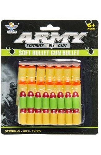 pijlenset foam geel/groen 28 stuks