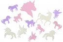 plafondstickers glow in the dark eenhoorn 12-delig