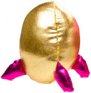 pluche raket 12 cm goud