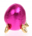 pluche raket 12 cm roze