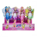 pop Bloemenmeisje blauw 15 cm