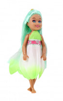 pop Bloemenmeisje groen 15 cm