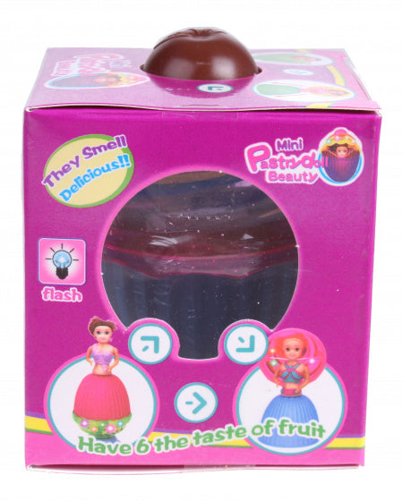 tienerpop Cupcake meisjes 9 x 7 cm bruin
