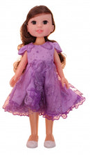 pop jurk paars 32 cm