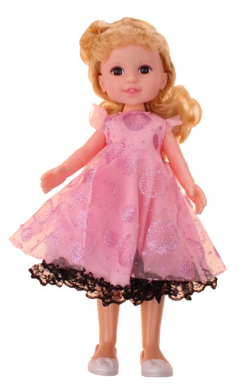 pop jurk roze 32 cm