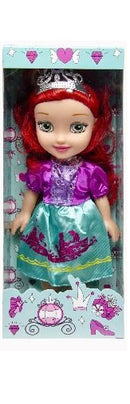 pop prinses polyester groen/paars