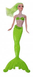 Pop zeemeermin 34 cm groen