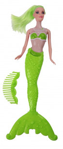 Pop zeemeermin 34 cm groen