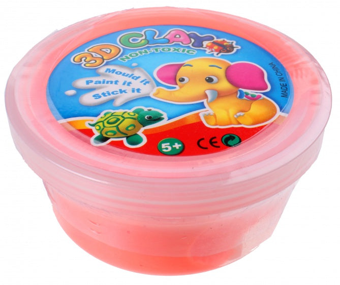 3D klei putty 8,5 cm oranje