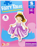 puzzel prinses 18 x 13 cm karton roze 6-delig