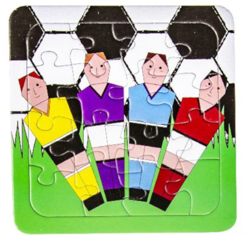 legpuzzel Voetbal junior karton 16 stukjes