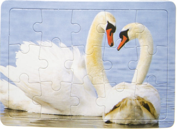 legpuzzel Zwanen junior karton 15 stukjes