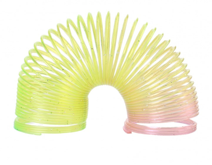 rengenboog trapveer geel/roze