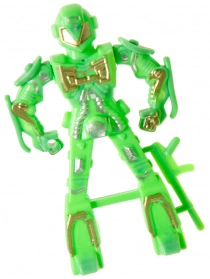 robot jongens 8 x 5 cm groen