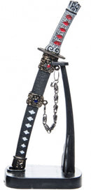 samurai-zwaard jongens 16,5 cm zwart