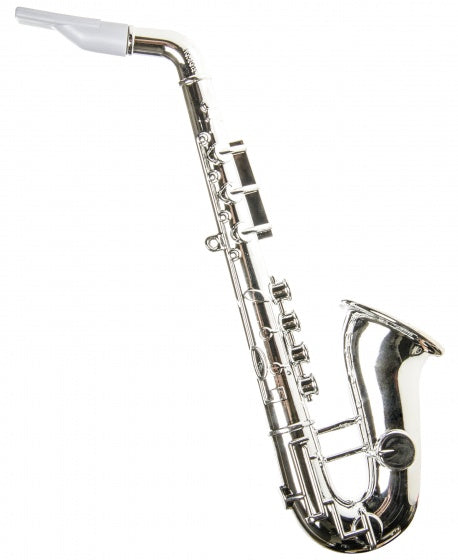 saxofoon 37 cm zilver