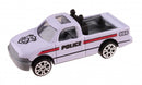 schaalmodel Patrol Police pickup 7 cm wit