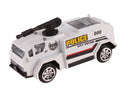 schaalmodel Patrol Police spuitwagen 7 cm wit