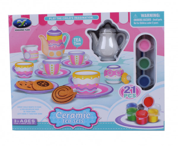 schilder je eigen theesetje junior 25 cm