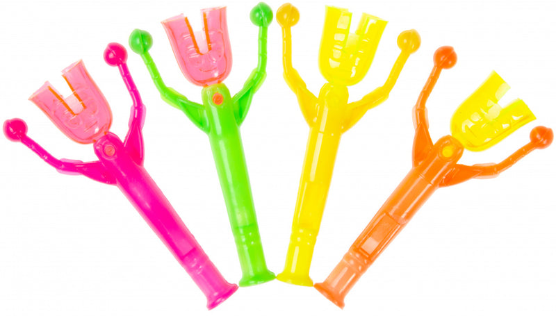 stick Shake Man junior 9 cm roze/groen/geel/oranje