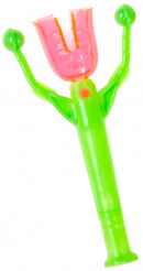 stick Shake Man junior 9 cm roze/groen/geel/oranje