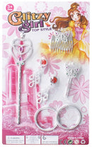 sieradenset prinsessen zilver 7-delig