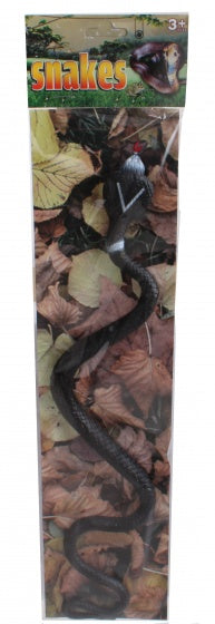 slang zwart 40 cm