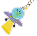 sleutelhanger 9 cm ufo
