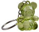 sleutelhanger beer 4 cm groen