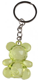 sleutelhanger beer 4 cm groen