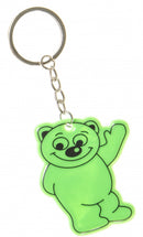 sleutelhanger beer junior 6 cm rubber groen