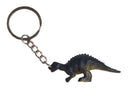 sleutelhanger dino iguanodon 6 cm grijs
