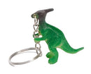 sleutelhanger dino parasaurolophus 6 cm groen
